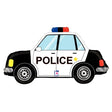 Police Car Foil Balloon 34 Inch