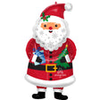 Santa Foil Balloon 34 Inch Snowy Santa