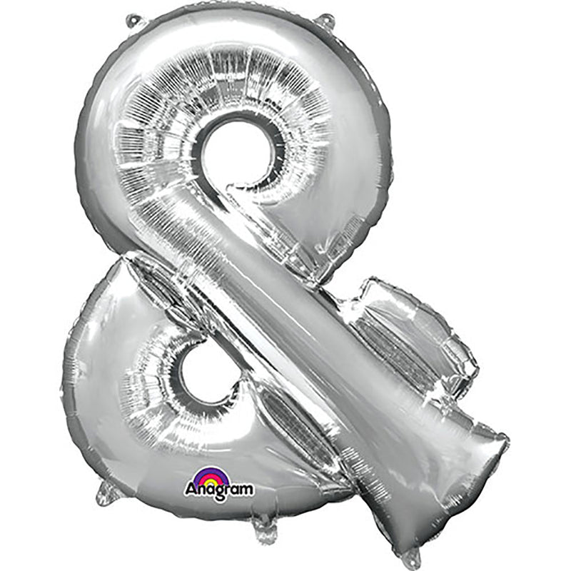 Silver Foil Symbol & Balloon