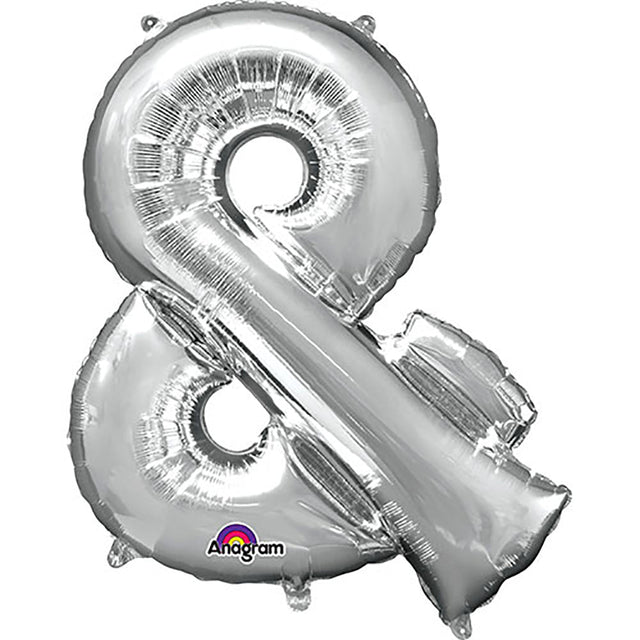 Silver Foil Symbol & Balloon