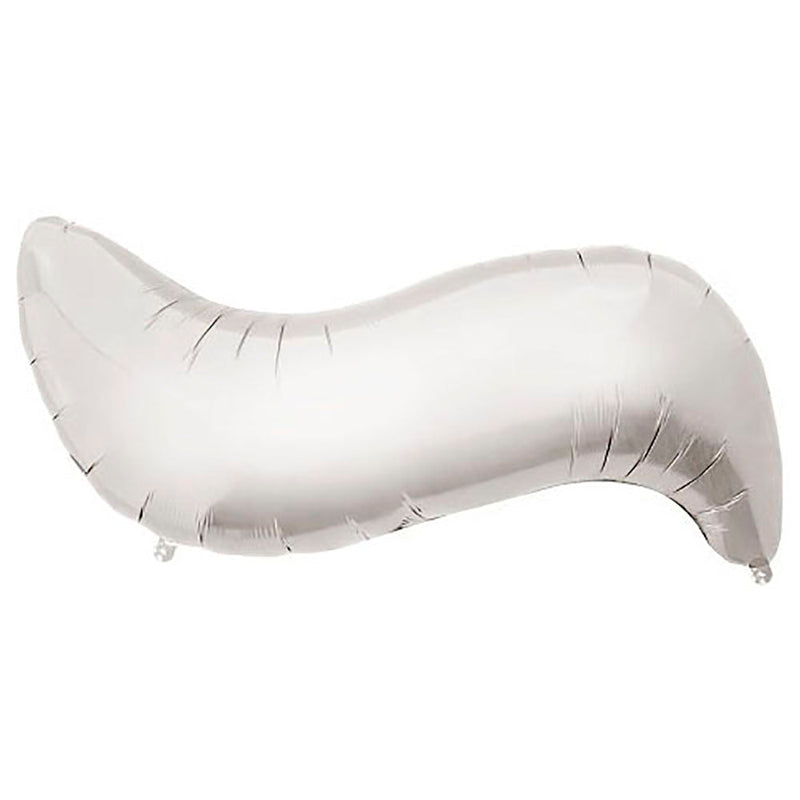 Foil Balloon 34 Inch Tilde Silver