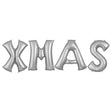 Foil Balloon XMAS Letters Kit