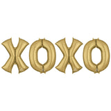 Foil Balloon XOXO Letters Kit