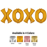 Foil Balloon XOXO Letters Kit
