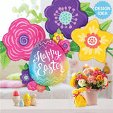 Foil Balloon Yellow Flower 34 Inch