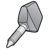 Thumb Screw 1-1/2" For Hobart Mixer L800, M802 and V1401 OEM # 108197-2