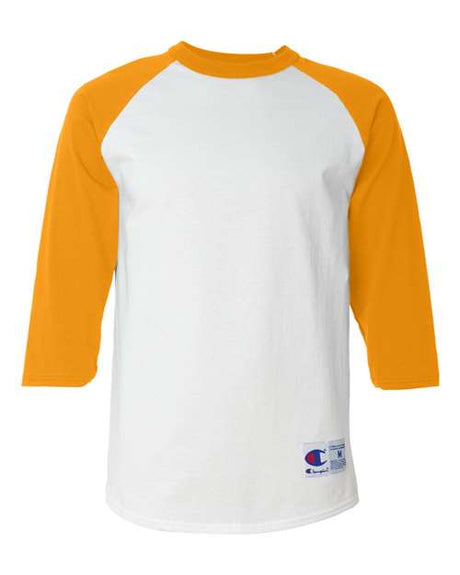 Champion Unisex Raglan Sleeve Baseball T-Shirt