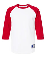 Champion Unisex Raglan Sleeve Baseball T-Shirt