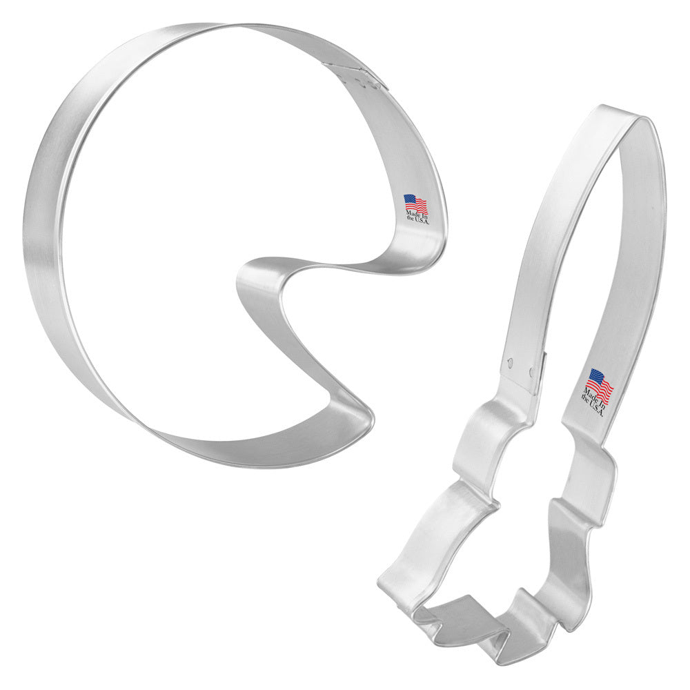 Love To Paint - Artist Cookie Cutter 2 Pc Set HS0427