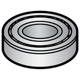 Ball Bearing For Hobart Mixer A120 A200 (Not Included In HM2-615 Kit) OEM # BB-005-01 / BB-005-02