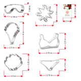 AT THE BEACH COOKIE CUTTER 6 PC SET KTBEACH