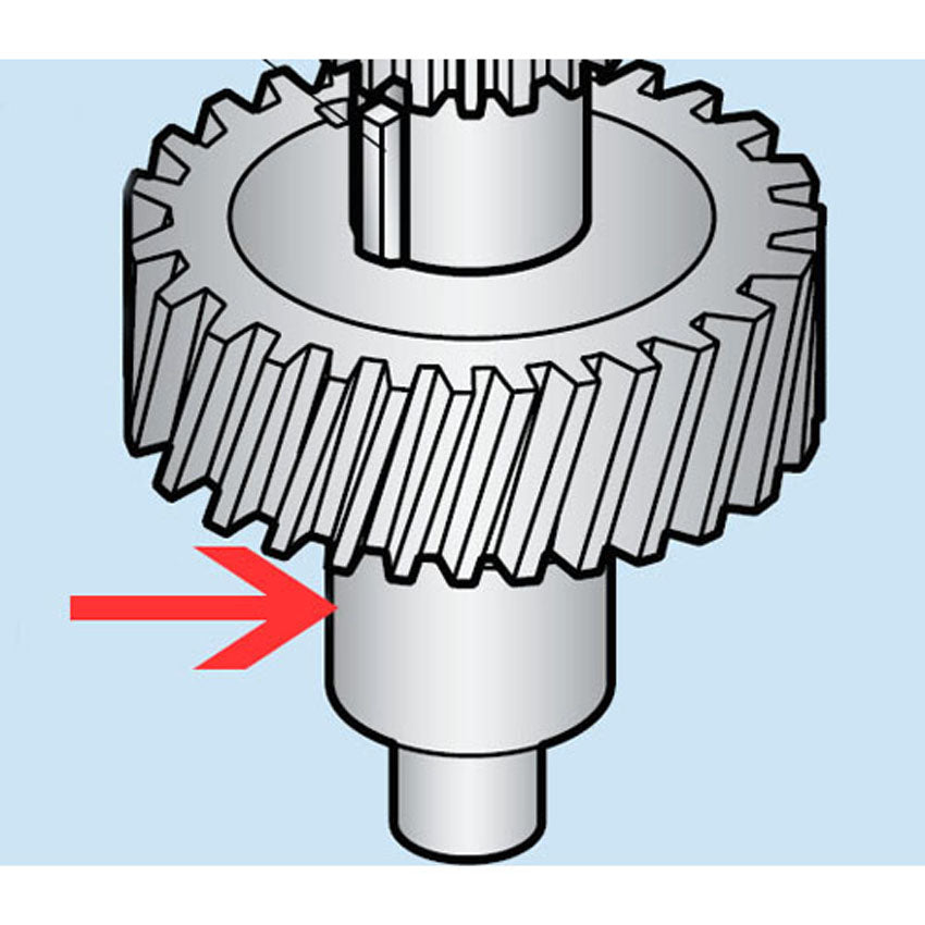 Worm Wheel Shaft For Hobart Mixers A120 A200 OEM # 291128