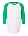 Augusta Sportswear® Three-Quarter Raglan Sleeve Jersey T-Shirt
