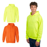 Jerzees® Hooded Sweatshirt Sustainable Cotton Blend Comfort Fit Hoodie