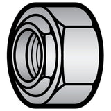 Lock Nut For Motor Gear Worm For Hobart Mixers A120 A200 OEM # NS-032-23