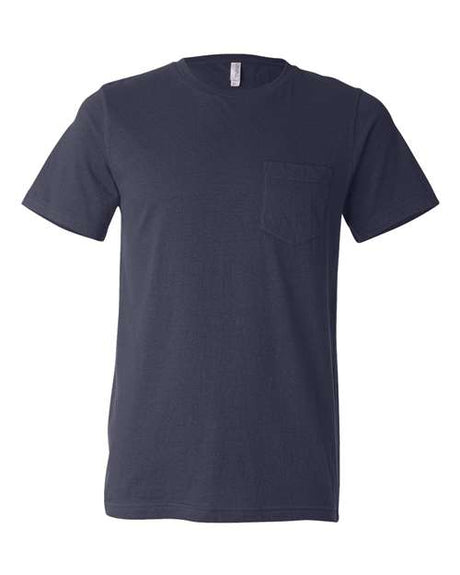 BELLA + CANVAS Men's Jersey Pocket Tee