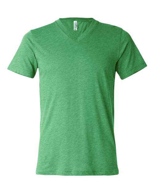 Unisex Triblend V-Neck Short Sleeve Tee