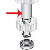 Lower Spacer For Hobart Mixer OEM # 12697