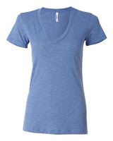 Women's Triblend Deep V-Neck Tee