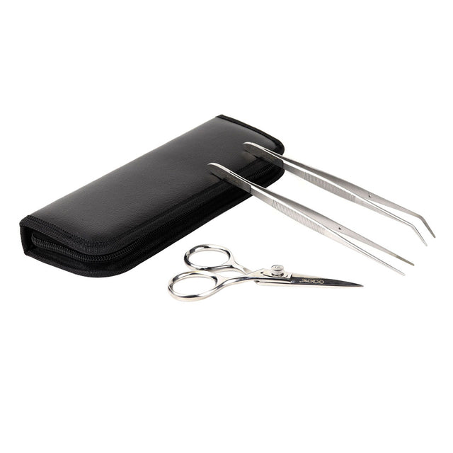 O'Creme Stainless Steel Tweezers & Scissors, Set of 3