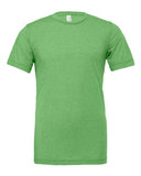 Retail fit triblend tee in Black Heather, Gray Triblend, Navy and White for lifestyle apparel
