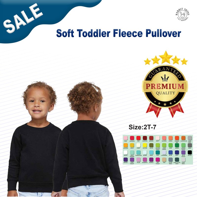 RADYAN® Soft Toddler Fleece Pullover