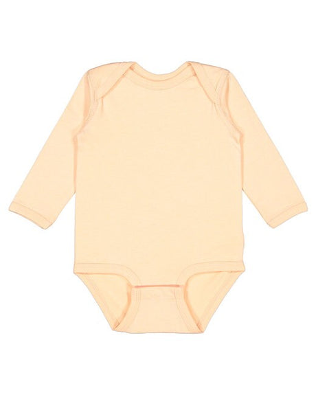 Rabbit Skins® Infant Fine Jersey Long Sleeve Bodysuit