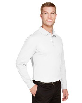 Devon & Jones® CrownLux Performance Tall Plaited Long Sleeve Polo