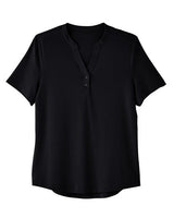 North End® Ladies JAQ Snap Up Stretch Performance Polo