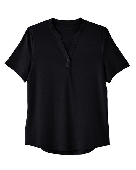 North End® Ladies JAQ Snap Up Stretch Performance Polo