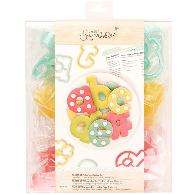 Sweet Sugerbelle Cutter AlphabetSet 28pc