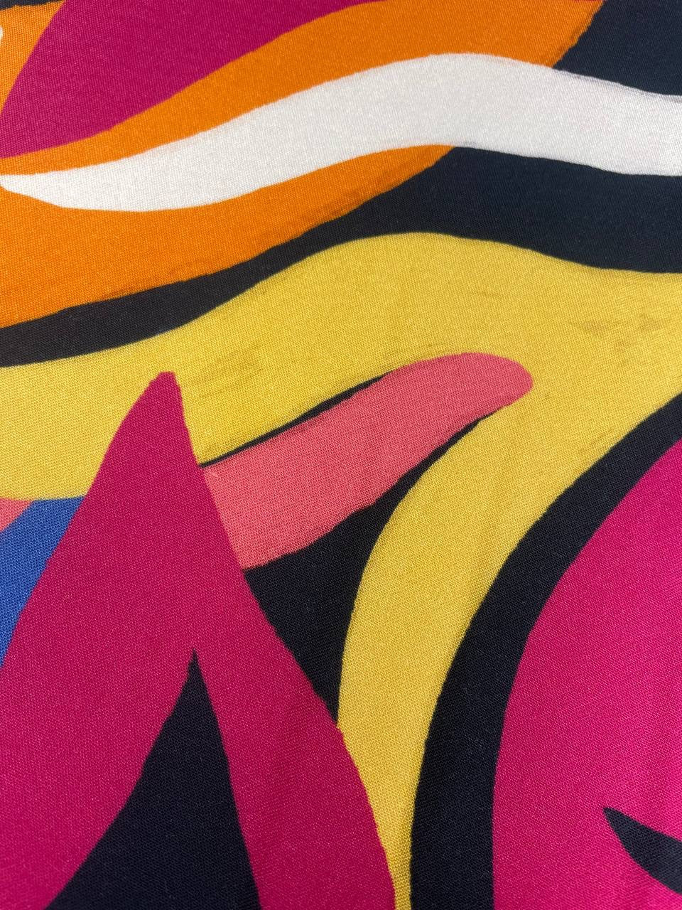 Viscose Printed Floral Fabric