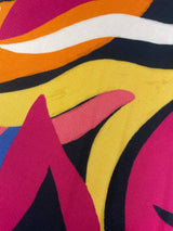 Viscose Printed Floral Fabric