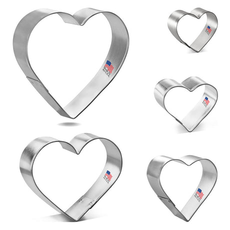 Nested Heart Cookie Cutter 5 Pc Set HS0522