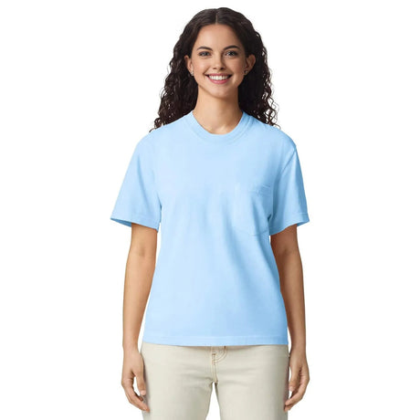 Comfort Colors® Garment-Dyed Heavyweight Pocket Crewneck Short Sleeve T-Shirt