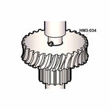 Bronze Gear Worm (29T / 60HZ) For Hobart Mixer D300 Transmission Unit OEM # 70034