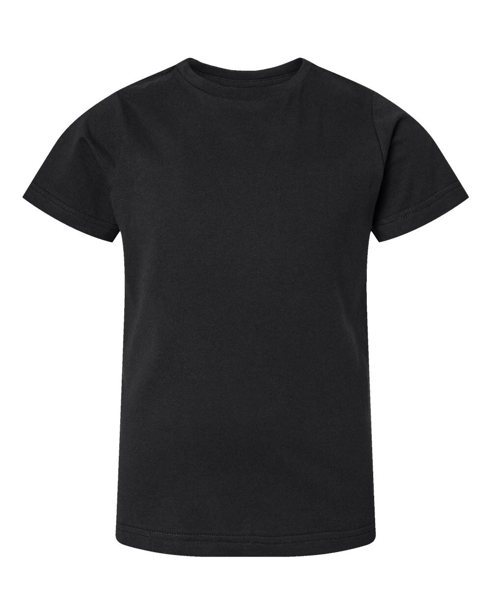 Youth Fine Jersey Crewneck Short Sleeve Tee