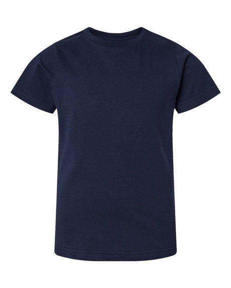 Youth Fine Jersey Crewneck Short Sleeve Tee