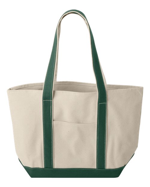 Windward Large Cotton Canvas Classic Resort Tote