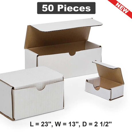 19" x 12" x 2 1/2" Mailer Boxes The Perfect Fit for Large and Secure Shipments
