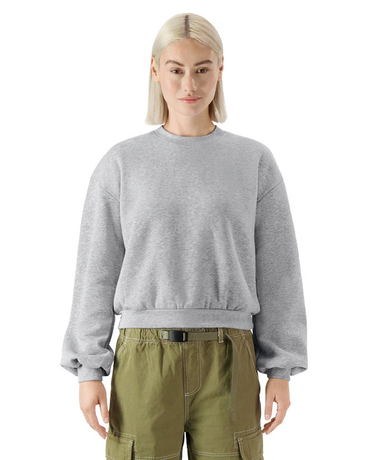 American Apparel® Ladies ReFlex Fleece Crewneck Sweatshirt