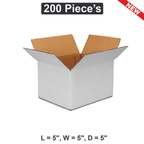Sturdy Shipping Boxes 5" x 5" x 5" for Secure Packaging