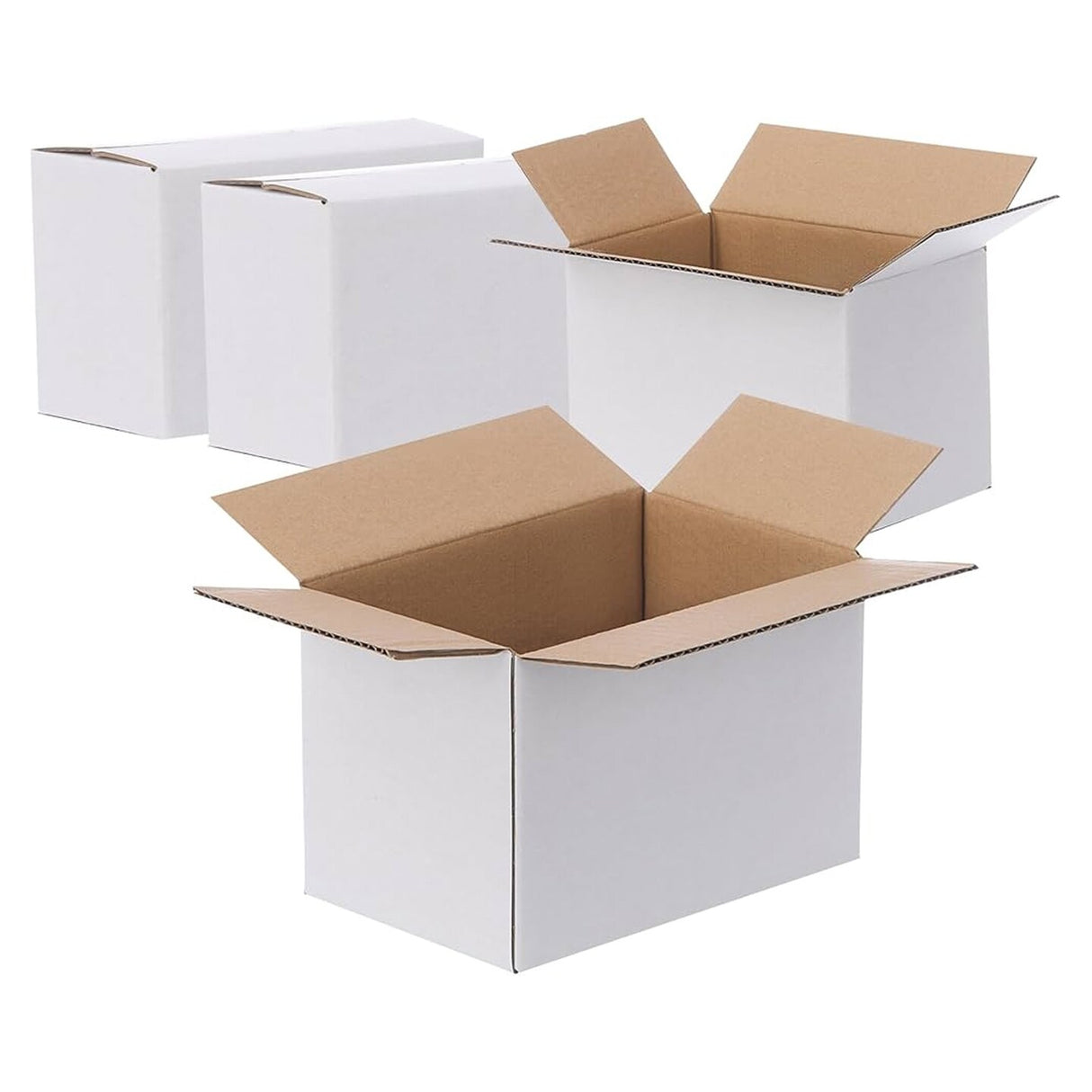 10" x 6" x 6" Corrugated Boxes Durable and Versatile Packaging