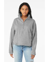 Bella + Canvas® Ladies Sponge Fleece Half-Zip Pullover Sweatshirt