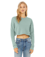 Bella + Canvas® Ladies Cropped Fleece Crew