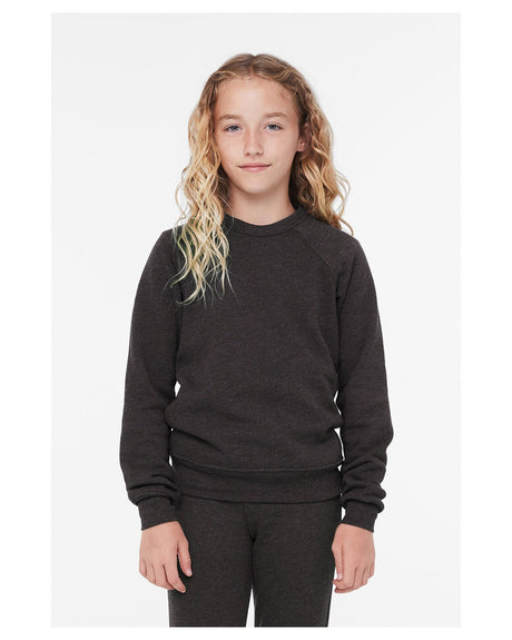 BELLA + CANVAS® Youth Sponge Fleece Crewneck Sweatshirt