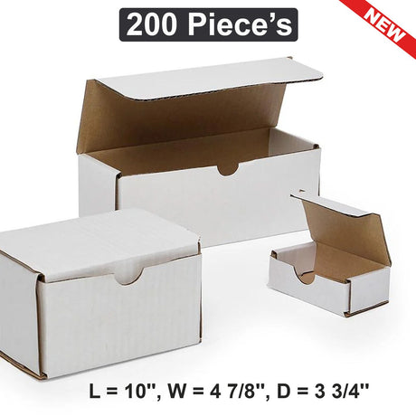 12" x 3 1/2" x 3" Mailer Boxes Perfectly Designed and Secure Shipping