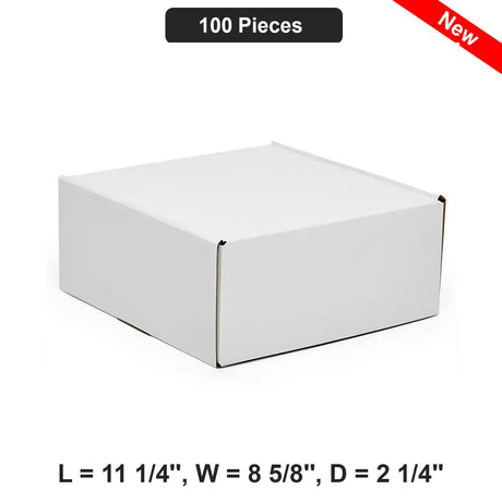 Sturdy Mailing Boxes Perfect for Secure Shipping 11 1/4" x 8 5/8" x 2 1/4"