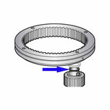 Agitator Shaft Retaining Ring For Hobart Mixer Planetary Units H600, L800, M802 OEM # RR-005-08