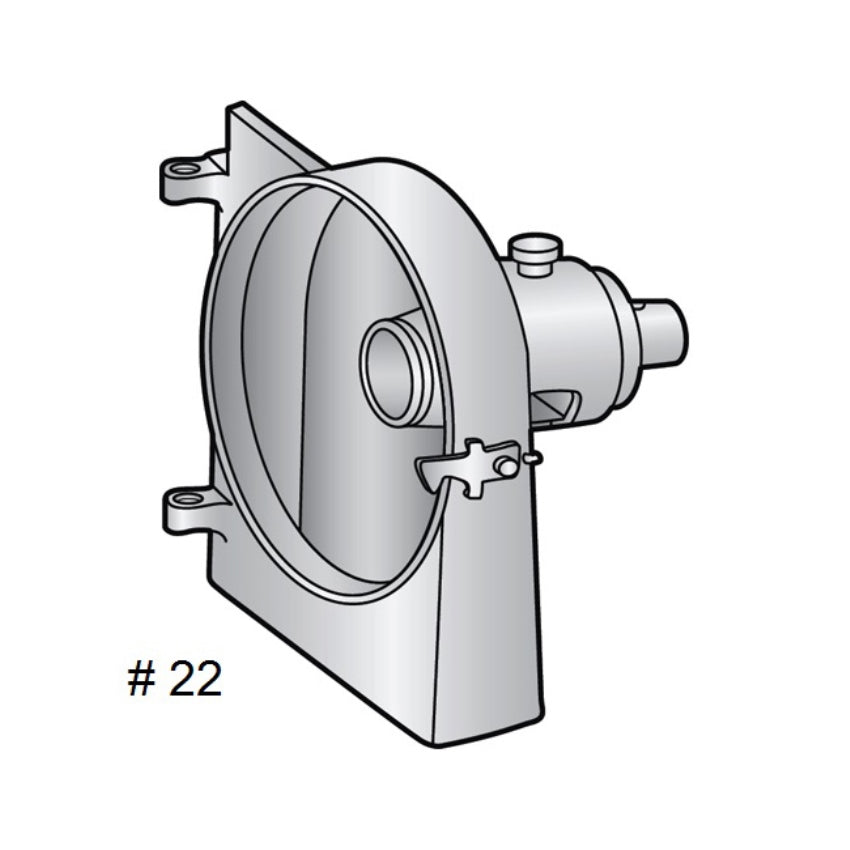Alfa VS-22H # 22 Back Housing OEM # 24634-1